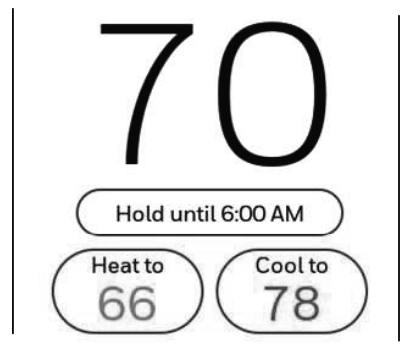 Honeywell Home T9 SMART THERMOSTAT WITH SENSOR User Manual - Auto Changeover operation