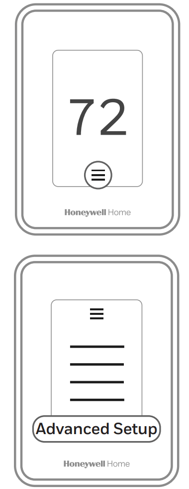Honeywell Home T9 SMART THERMOSTAT WITH SENSOR User Manual - Configuration settings (revising settings)