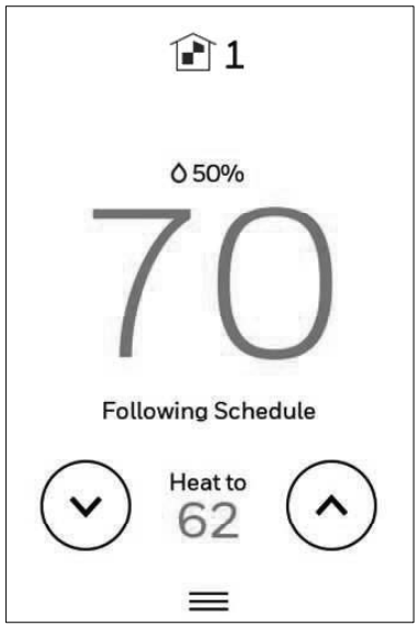 Honeywell Home T9 SMART THERMOSTAT WITH SENSOR User Manual - Selecting system mode