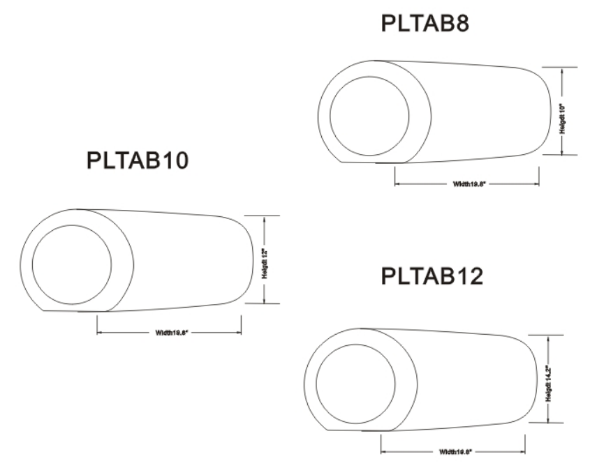 Pyle 10'' Amplified Car Subwoofer Enclosure PLQB10 User Manual - Product Overview