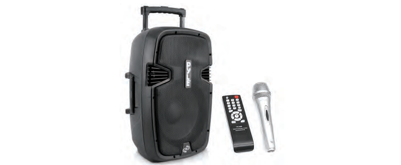 Pyle Portable Bluetooth PA Loudspeaker System PPHP152BMU User Manual - Featured image
