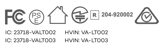 VAVA VA-LT002 VAVA 4K Projector User Manual - CERTIFICATES icon