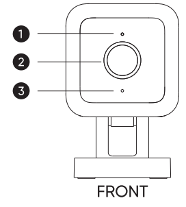 Wyze Cam v3 User Manual - Fron Overview