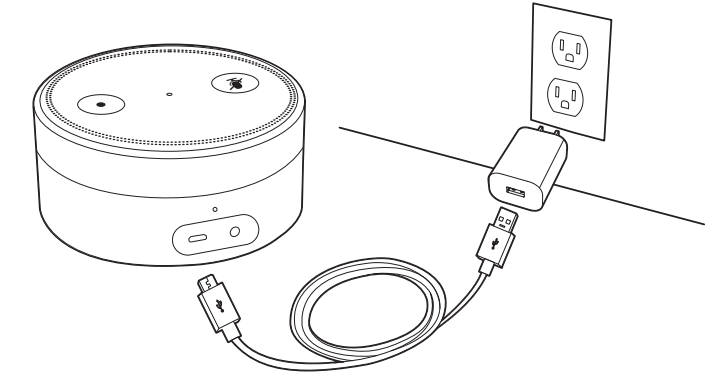Amazon Echo dot 1st Generation User Manual - Plug in Echo Dot