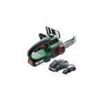 BOSCH UniversalChain 18 Cordless Electric Chainsaw Instructions - Featured image