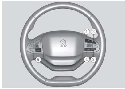 Changan 790003053 automobile terminal assy User Manual - Audio Switch on Streering Wheel