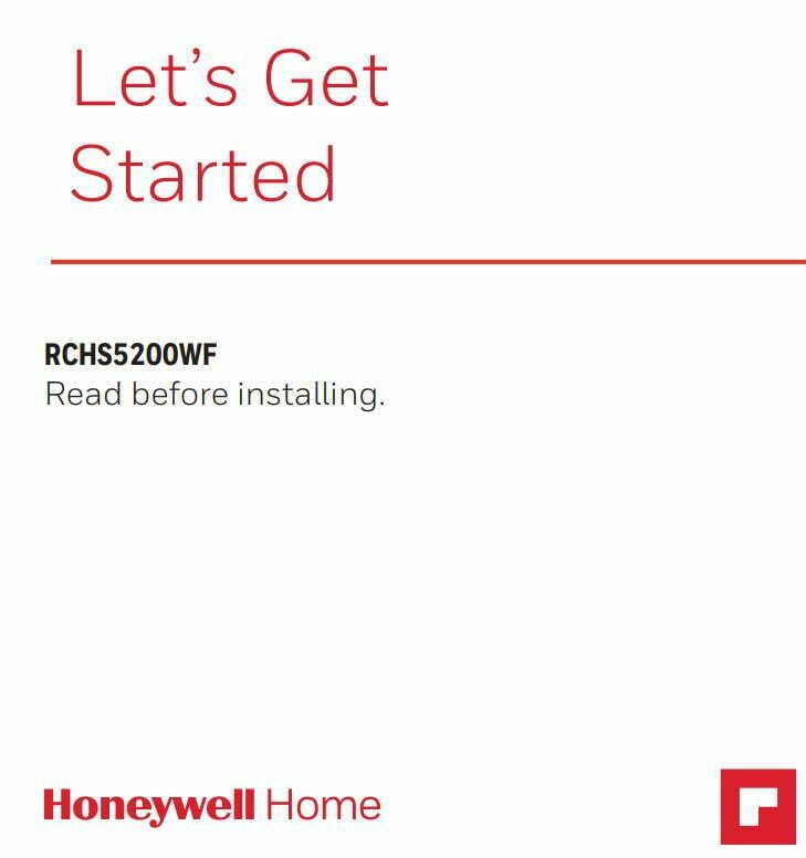 Honeywell Home SMART HOME SECURITY BASE STATION User Manual