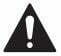 Honeywell T6 Pro Installation User Manual - Warning or Caution icon