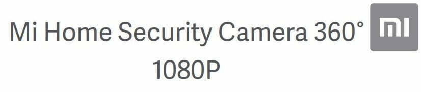 Mi Home Security Camera 360° 1080P User Manual