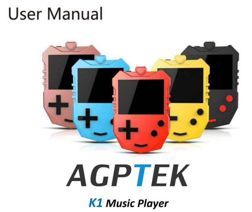 Agptek k1 music player User Manual