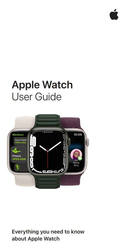 Apple Watch Series 7 User Manual