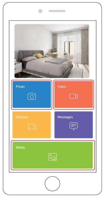 Dragon Touch wifi Cloud Photo Frame Classic10 User Manual - Upload photos and videos via App