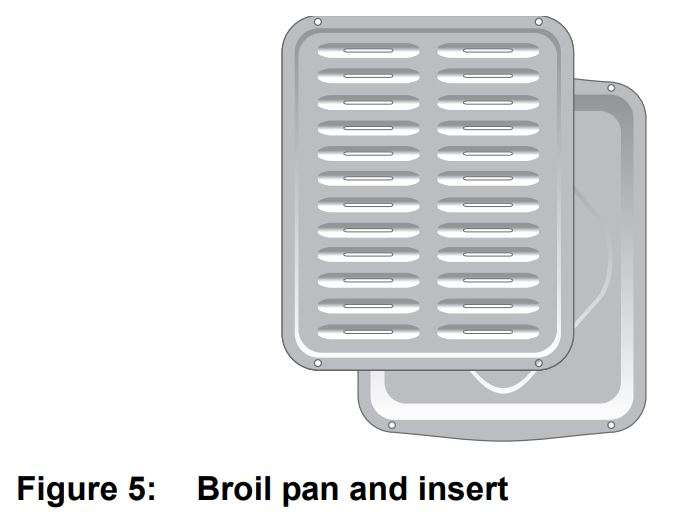 Frigidaire 30 Single Electric Wall Oven User Manual - Broil pan and insert