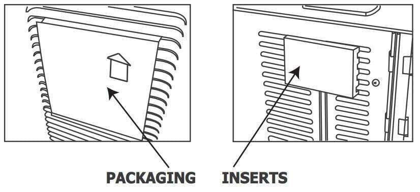 Frigidaire 5,000 BTU Window-Mounted Room Air Conditioner User Manual - Packaging