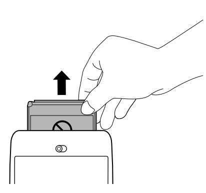 Fujifilm Instax Mini Instant Film Twin Pack User Manual - Remove the black film cover that is automatically rejected