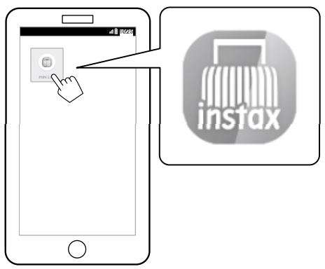 Fujifilm Instax Mini Instant Film Twin Pack User Manual - Start the downloaded INSTAX Mini Link App