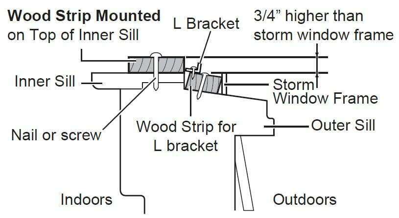 LG LW5016 BTU Window Air Conditioner User Manual - Wood Strip Mounted