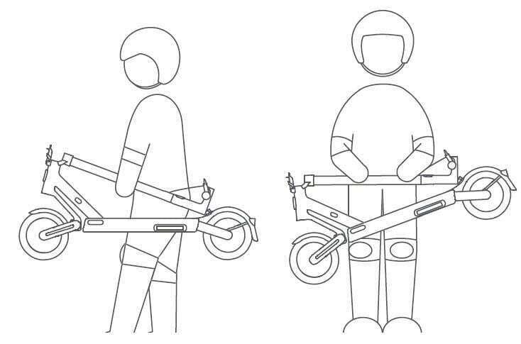 NAVEE S65 Electric Scooter User Manual - Carry