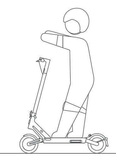 NAVEE S65 Electric Scooter User Manual - Do not make dangerous actions during riding
