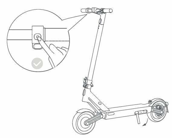 NAVEE S65 Electric Scooter User Manual - Once the scooter is assembled