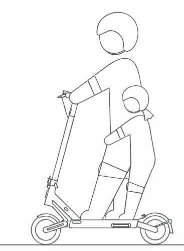 NAVEE S65 Electric Scooter User Manual - This product can only be used by one person