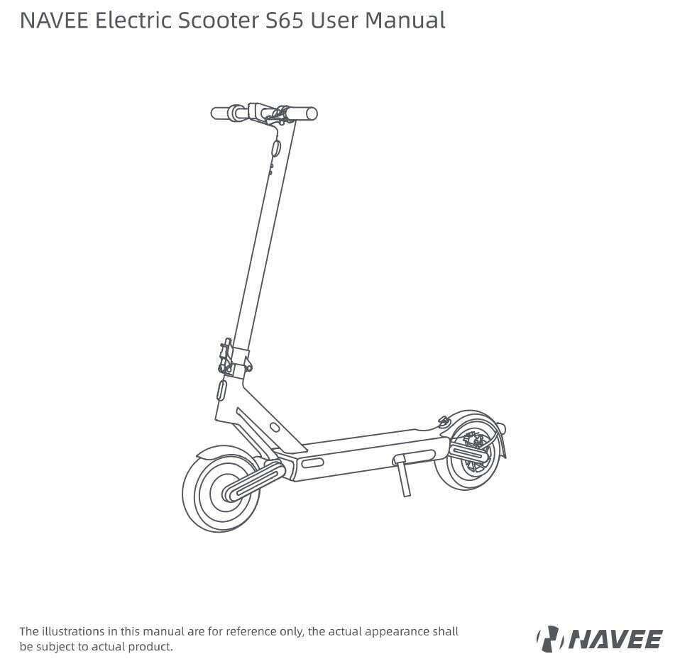 NAVEE S65 Electric Scooter User Manual
