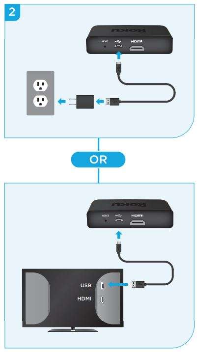 Roku Express User manual - Connect to power