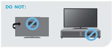 Roku Express User manual - DO NOT place your streaming player behind the TV
