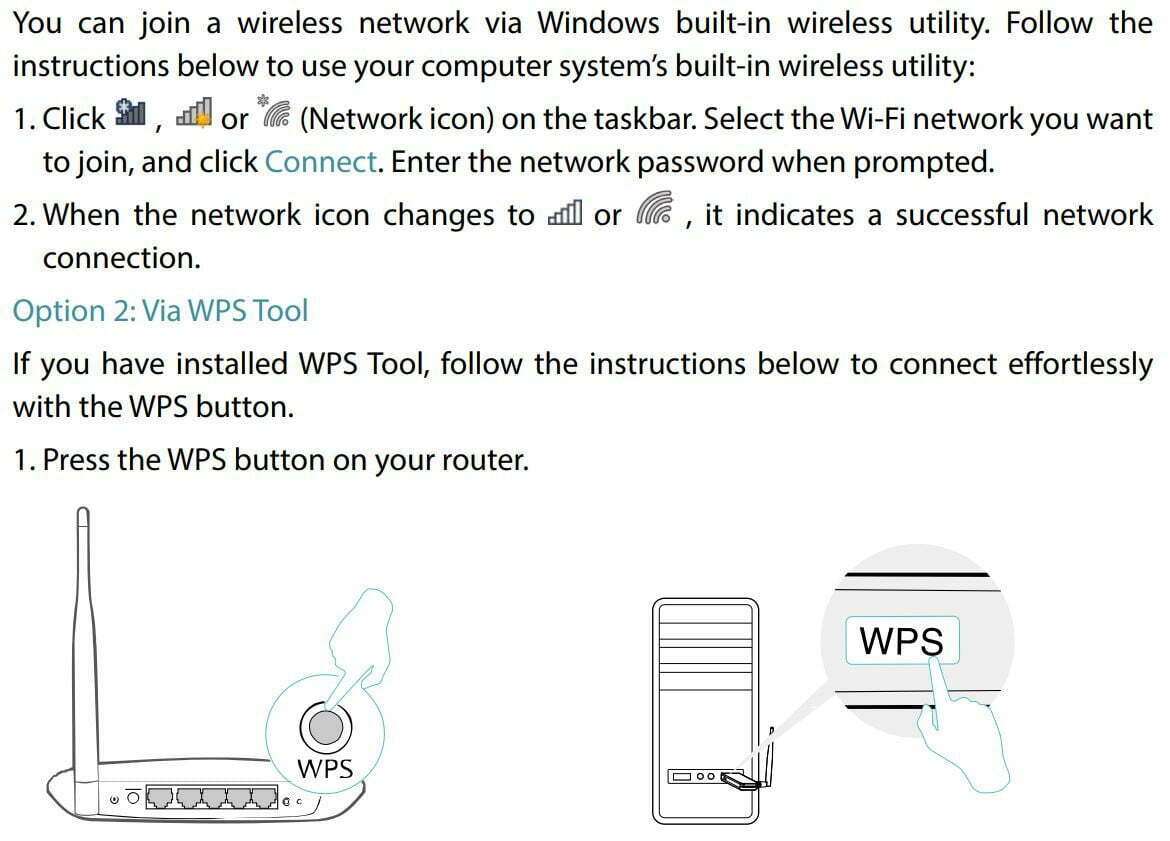Tp-Link TL-WN722N 150Mbps High Gain Wireless USB Adapter User Manual - Join a Wireless Network