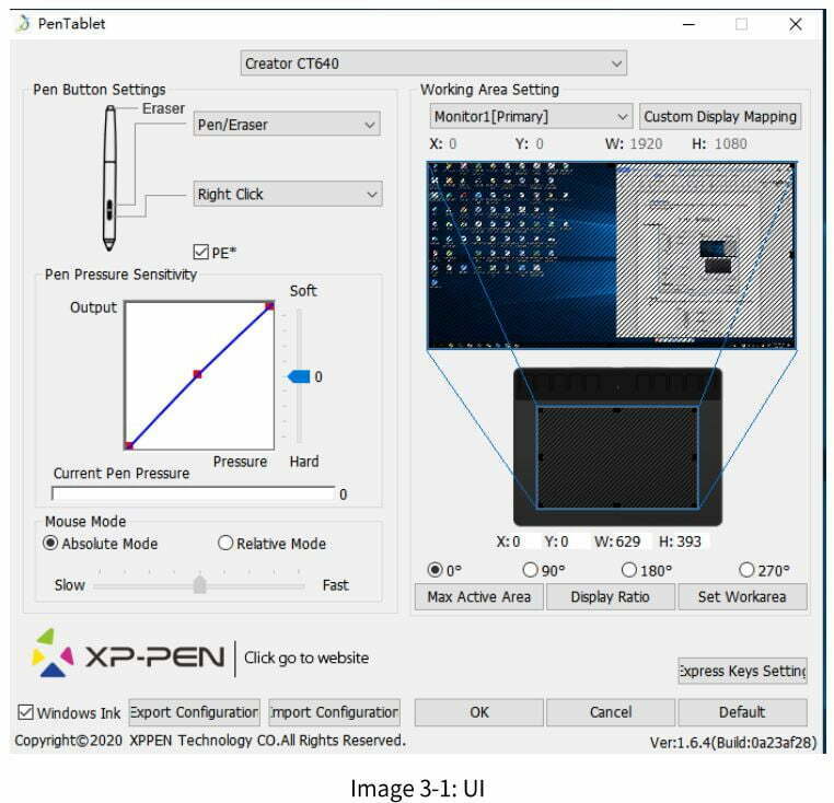 XP-PEN CT430 Digital Drawing Tablet User Manual - Image 3-1