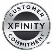 Xfinity Remote Control User Manual - Customer Commitment icon
