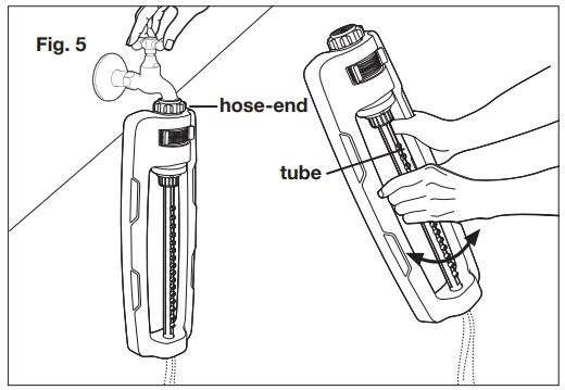 Aqua Joe SJI-OMS16 Indestructible Metal Base Oscillating Sprinkler User Manual - Fig 5