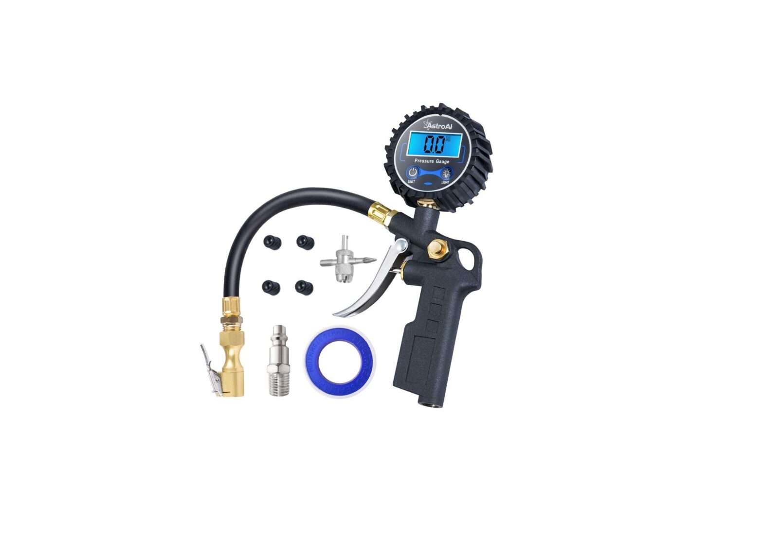 AstroAI Digital Tire Inflator with Pressure Gauge User Manual - Featured image