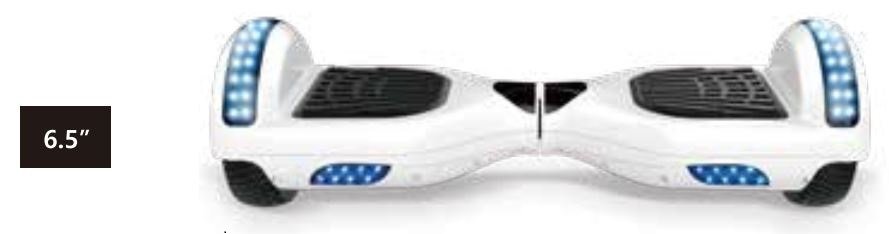 LIKE SPORTING L80000920 JD6 6.5 Inch Self Balancing Hoverboard User Manual - The specification of the electric scooter