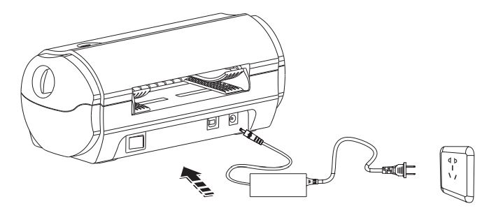 RONGTA RP422 Thermal Shipping Label Printer User Manual - Connecting the Printer