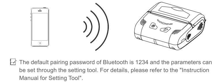 RONGTA RPP300 Mobile Printer User Manual - Bluetooth Communication