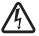 RONGTA RPP300 Mobile Printer User Manual - Warning Risk of Electric shock icon