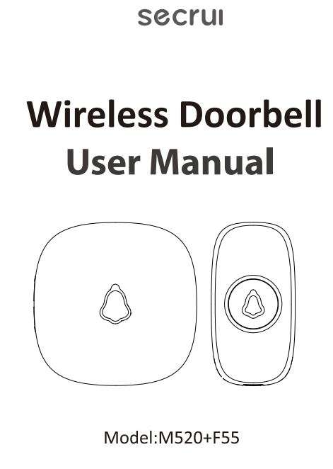 SECRUI Wireless Doorbell User Manual