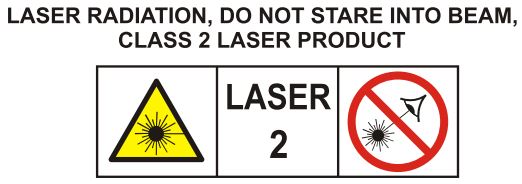 UNI-T LM60T Laser Tap User Manual - Safety Instructions