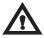 UNI-T UT210D Digital Mini Clamp Meters User Manual - Warning or Caution icon