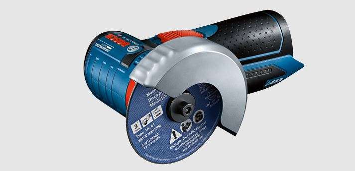 BOSCH GWS12V-30 Max Brushless Grinder Instruction Manual - Featured image