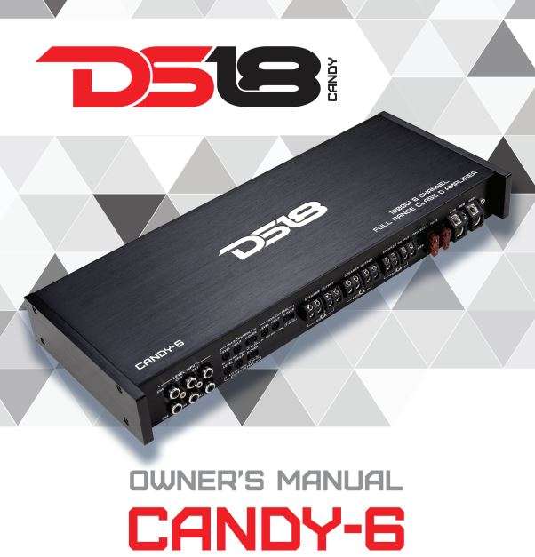 DS18 Candy 6 Owner's Manual