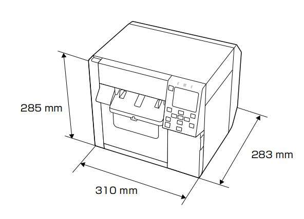 EPSON CW-C4000 Series Color Label Printer Instruction Manual - Place the printer on a flat surface