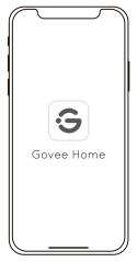 Govee H7020 RGBIC Warm White Wi-Fi & Bluetooth Smart Outdoor String Lights User Manual - smartphone ICON