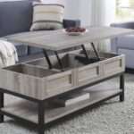 HOMEDEPOT Rectangle Wooden Coffee Table KF210167-01 User Manual