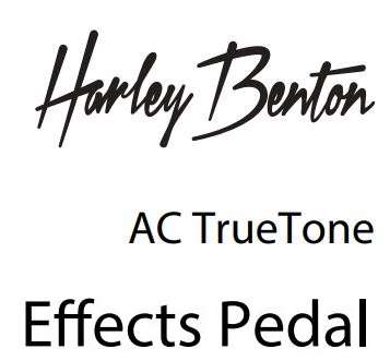 Harley Benton 256818 AC TrueTone Effects Pedal User Manual