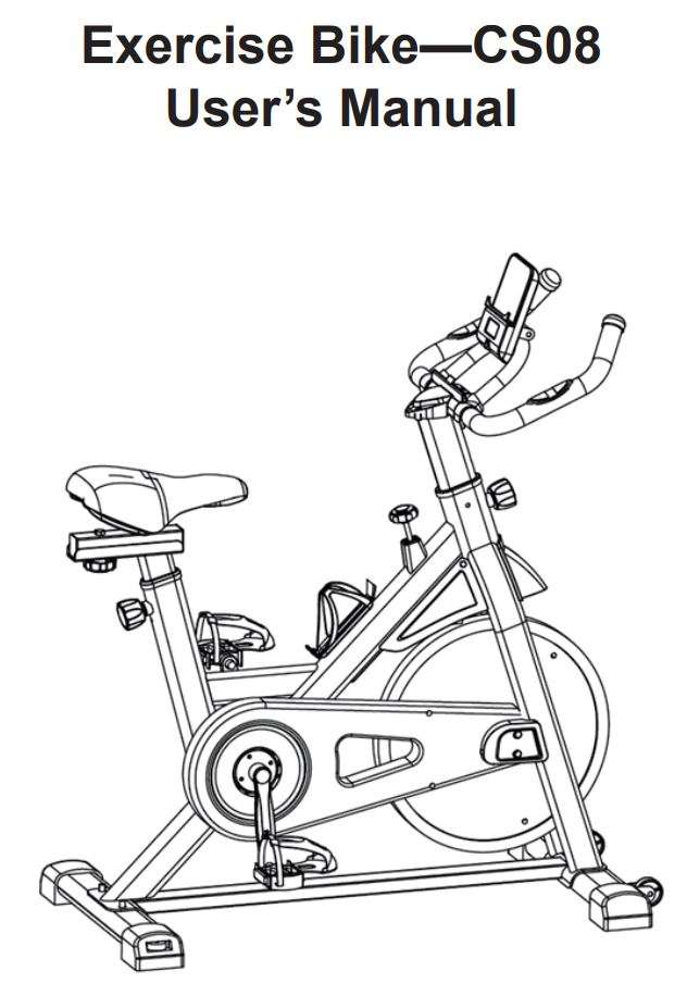 Like Sporting Exercise Bike CS08 User Manual