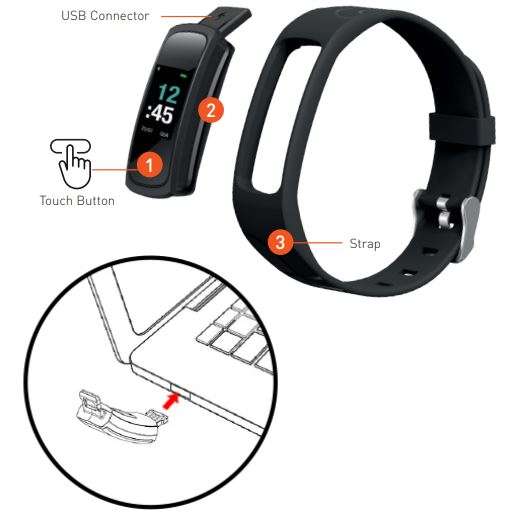 MIXX F1 Colour Fitness Tracker User Manual - LET’S STAY CHARGED