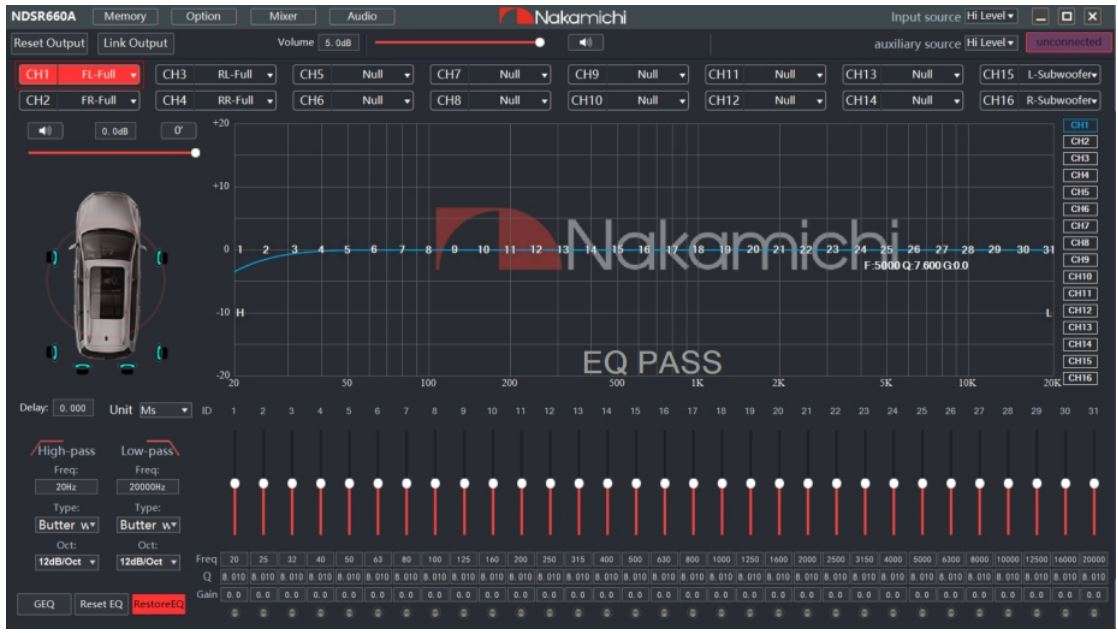 Nakamichi NDSR660A Digital Signal Processor User Manual - PC Software Operation Introduction