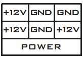 Nakamichi NDSR660A Digital Signal Processor User Manual - Power port